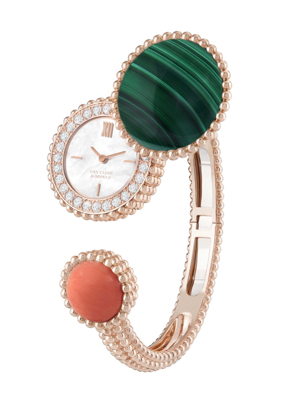 鑲上綠松石、孔雀石等天然寶石手表是獨(dú)一無(wú)二的收藏品-復(fù)刻表