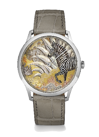 愛(ài)馬仕絲巾成為表盤(pán)亮點(diǎn),把「愛(ài)馬仕藝術(shù)絲巾」圖騰收進(jìn)表盤(pán)-復(fù)刻表