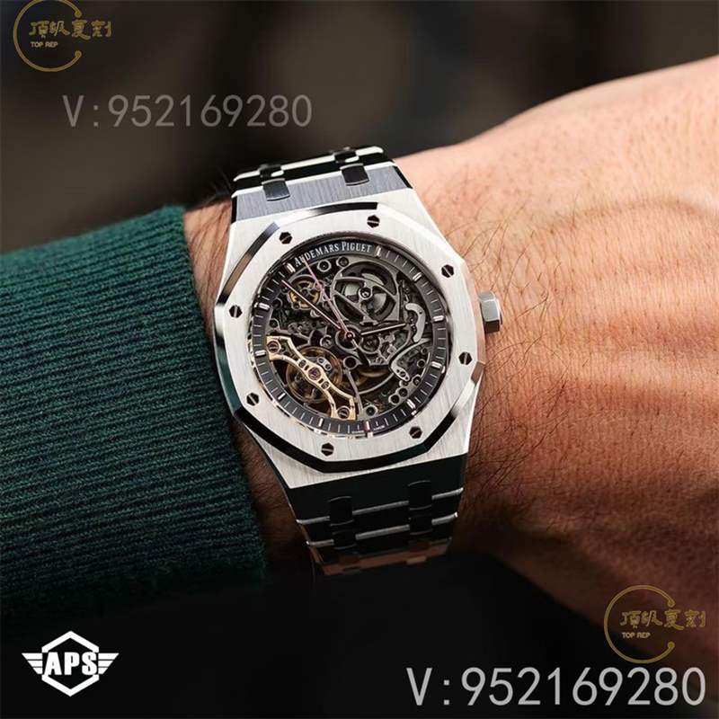 APS廠愛彼15407皇家橡樹鏤空機械復刻表做工如何,超越jf廠-復刻表