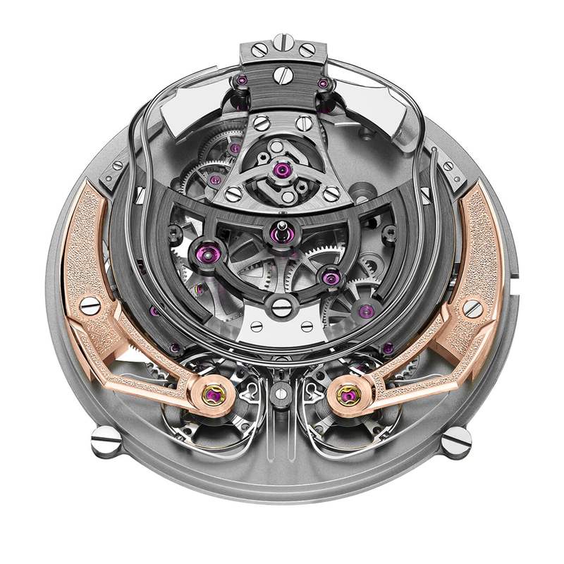 Armin Strom杰作-2分鐘轉(zhuǎn)發(fā)器共振鳴響手表-復(fù)刻表