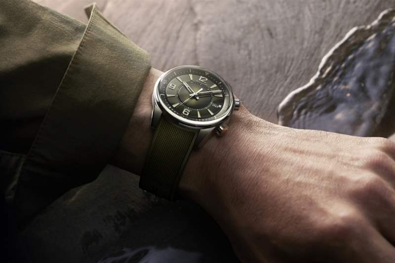 積家2022最新Polaris Date運(yùn)動(dòng)系橄欖綠面極吸引?-復(fù)刻表