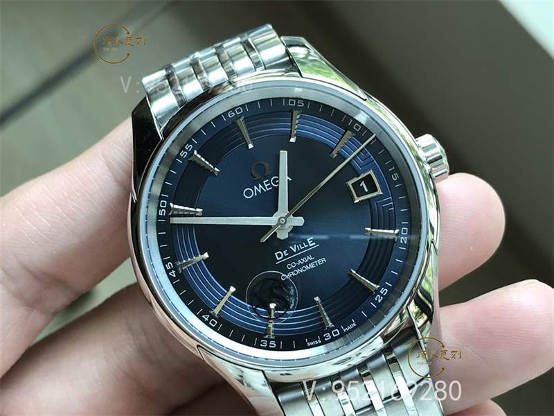 VS廠歐米茄蝶飛明亮之藍8500機芯做工怎么樣-復刻表