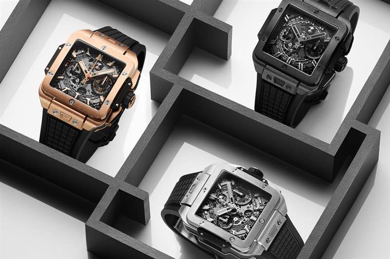 Hublot 2022全新Square Bang Unico系列方形腕表初次登場(chǎng)-復(fù)刻表