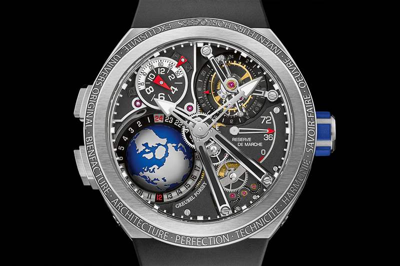高珀富斯Greubel Forsey GMT運動陀飛輪個性腕表-復(fù)刻表
