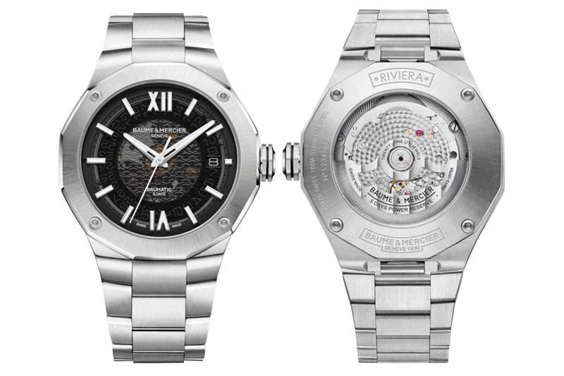Baume & Mercier Riviera全新灰調(diào)帶來更優(yōu)雅的呈現(xiàn)-復(fù)刻表