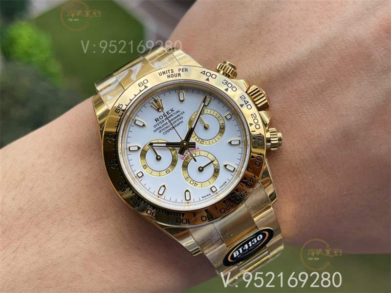 bt廠勞力士迪通拿全金白盤116508復刻表做工怎么樣-復刻表