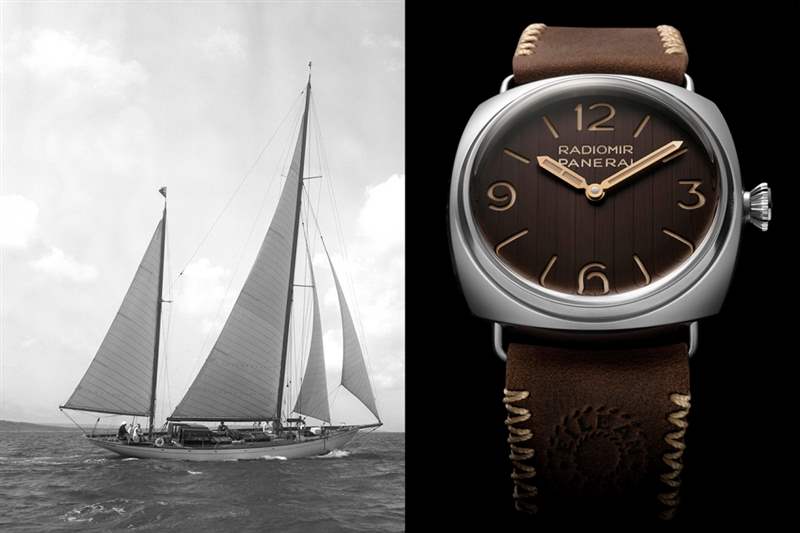 沛納海最新Radiomir Eilean PAM1243｜帆船甲板表盤極搶吸引-復刻表