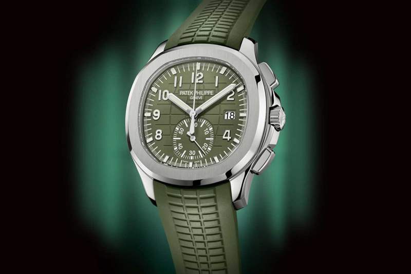 2021最新百達翡麗Patek Philippe Aquanaut Ref.5968G-復(fù)刻表