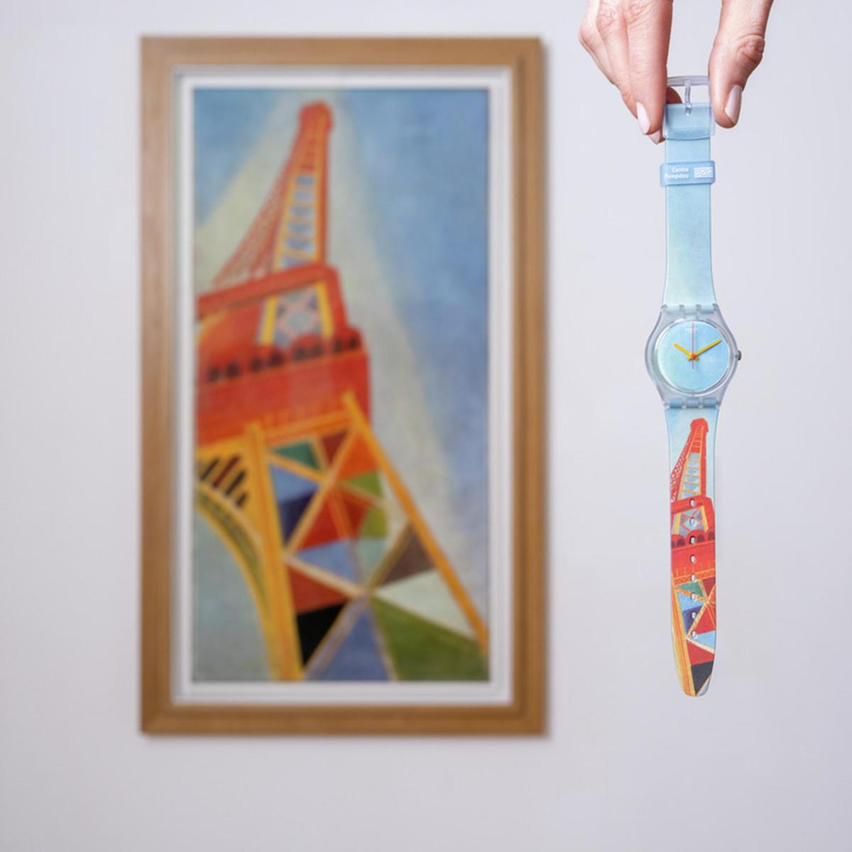 攜手龐畢度藝術中心打造特殊系列,跟著SWATCH博物館巡禮!-復刻表