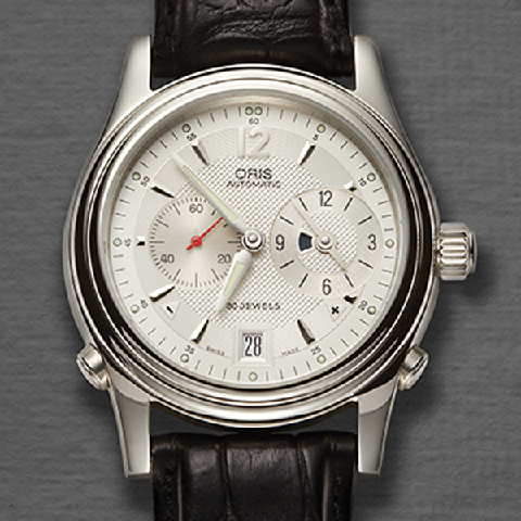 實用功能的驚喜復(fù)刻！ORIS H?lstein限量款重現(xiàn)Full Steel Worldtimer-復(fù)刻表