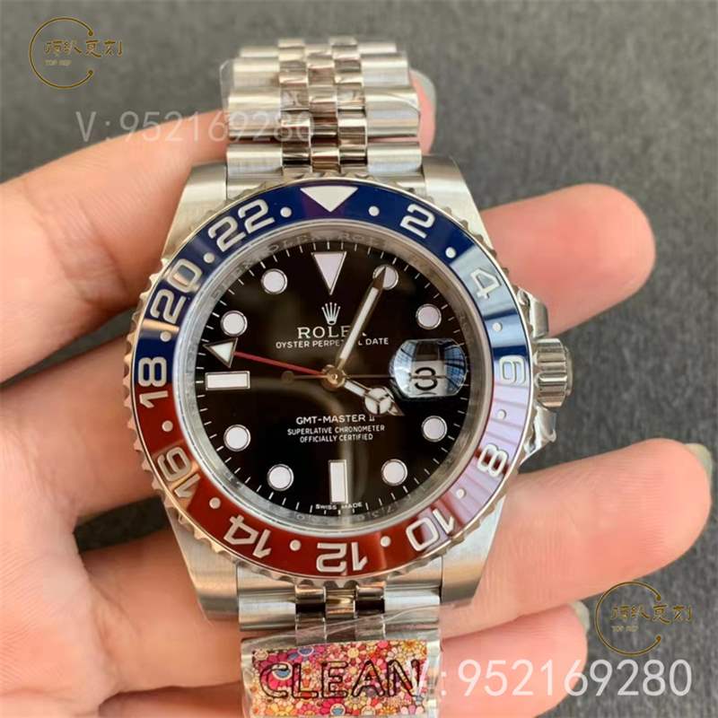 C廠勞力士格林尼治紅藍(lán)可樂圈復(fù)刻表做工怎么樣-復(fù)刻表