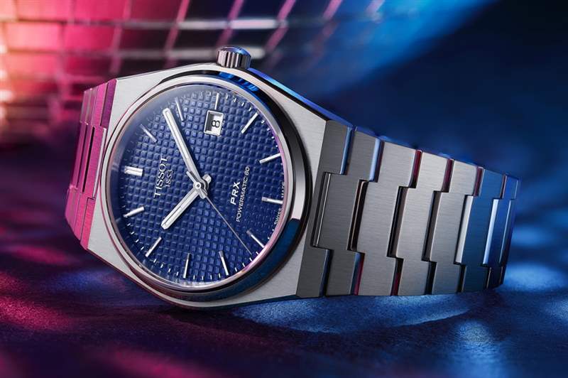 TISSOT PRX Powermatic自動腕表回到華麗的70年代-復刻表