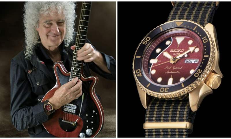 皇后樂迷high起來！SEIKO 5 x 皇后合唱團Brian May 聯(lián)名第二彈-復刻表