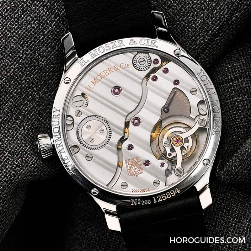 當(dāng)日全蝕變成制表靈感｜H. Moser & Cie.勇創(chuàng)者小秒針Total Eclipse腕表-復(fù)刻表