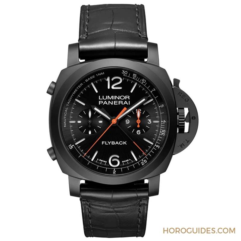 Panerai Luminor Chrono Flyback飛返計時新作二連發(fā),陶瓷殼、軍綠面各展特色-復刻表