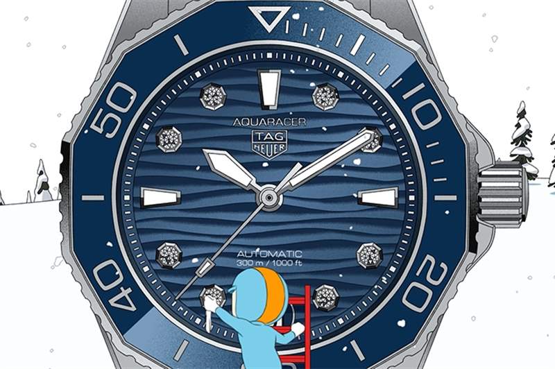 泰格豪雅眾代言人Q萌現(xiàn)身,為圣誕節(jié)挑表選禮獻(xiàn)計(jì)!-復(fù)刻表