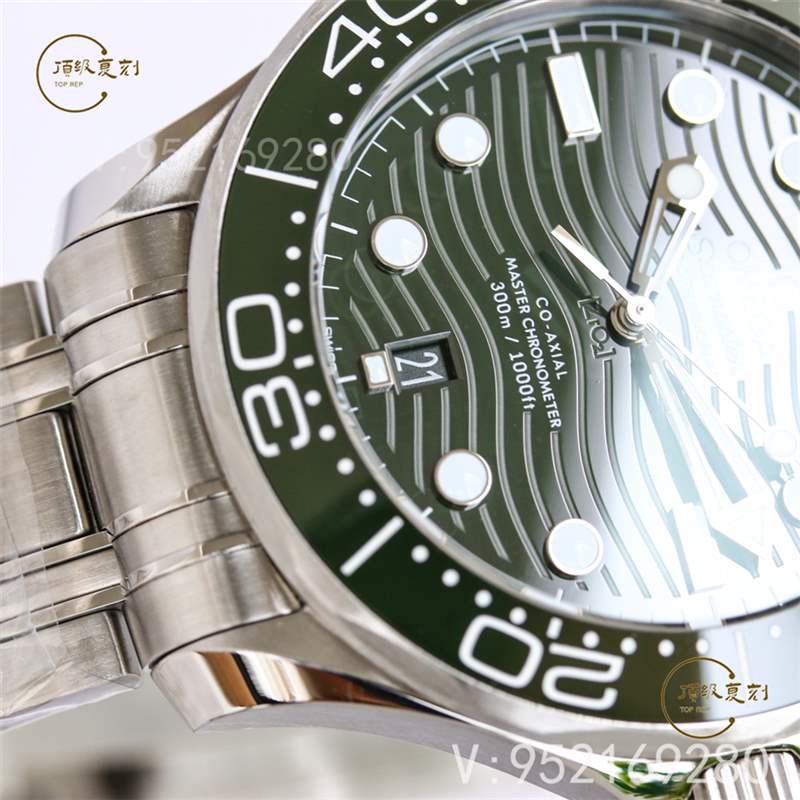 OR廠歐米茄海馬300綠盤復(fù)刻表新品上市,做工值得入手嗎-復(fù)刻表