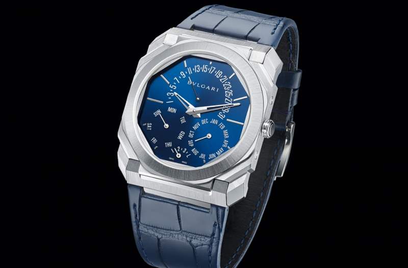 BVLGARI Octo Finissimo 2021年帶來超薄萬年歷與安藤忠雄聯(lián)乘!極繁與極簡的一體兩面-復(fù)刻表