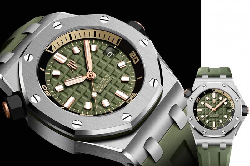 Audemars Piguet愛彼2021年最新Royal Oak Offshore Diver潛水表-復刻表