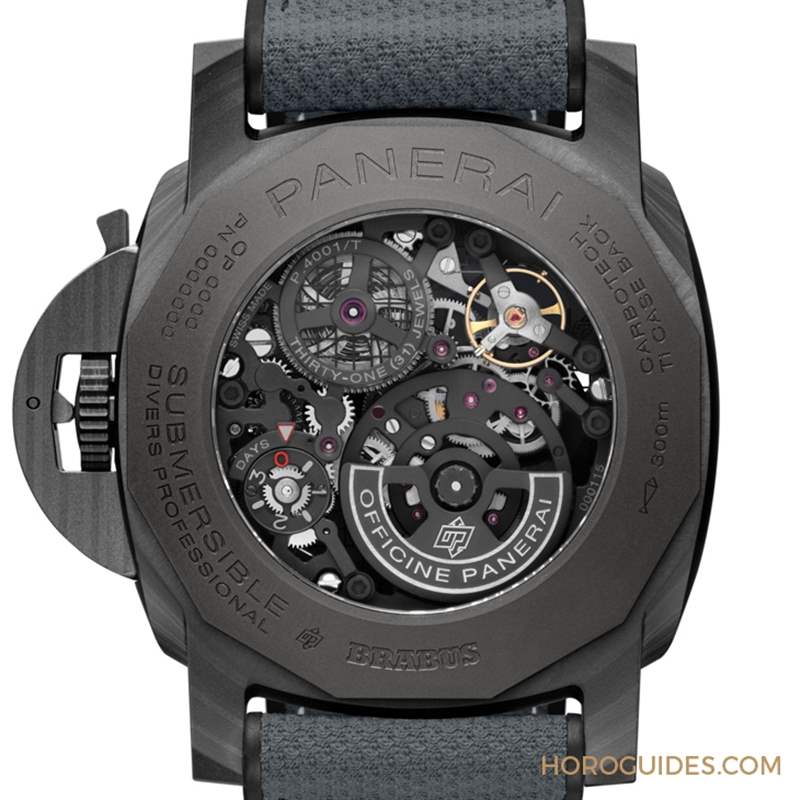 改裝至尊BRABUS附體!頂尖交鋒之作PANERAI Submersible S BRABUS Black Ops腕表-PAM01240-復刻表
