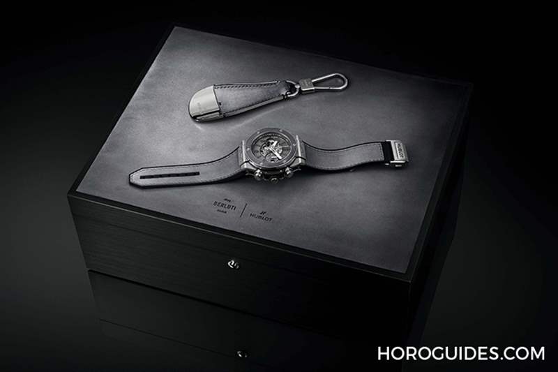 冷調工業風宇舶HUBLOT Big Bang Unico Berluti冷灰計時碼表-復刻表
