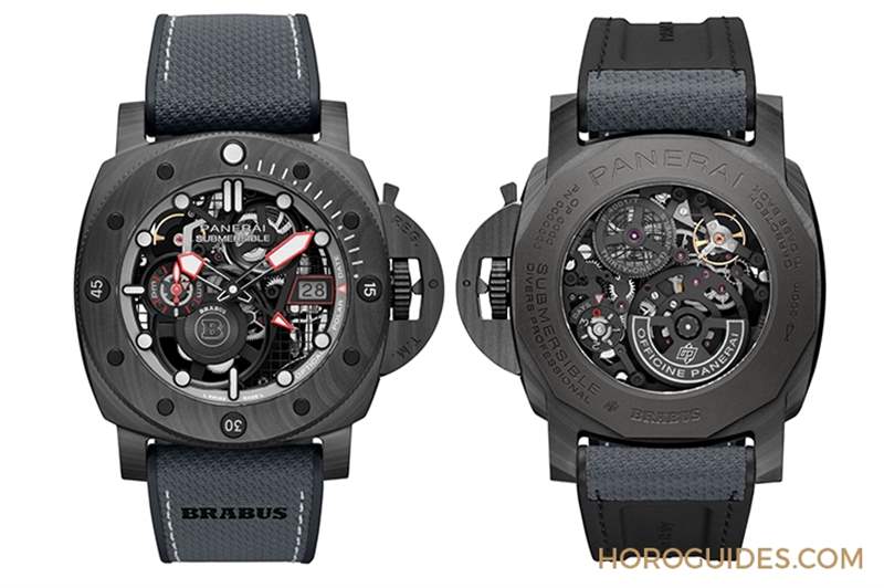 沛納海X 德國改裝品牌BRABUS，推出Submersible系列限量表-復刻表