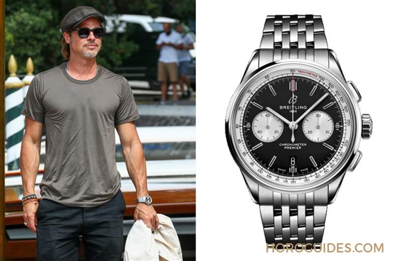 【名人表盒】陪著布萊德彼特走過那些時(shí)刻的那些表-復(fù)刻表