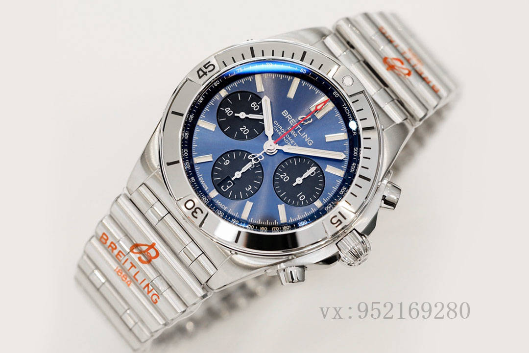 GF廠百年靈大鋼王機(jī)械計(jì)時(shí)藍(lán)盤腕表質(zhì)量怎么樣-復(fù)刻表