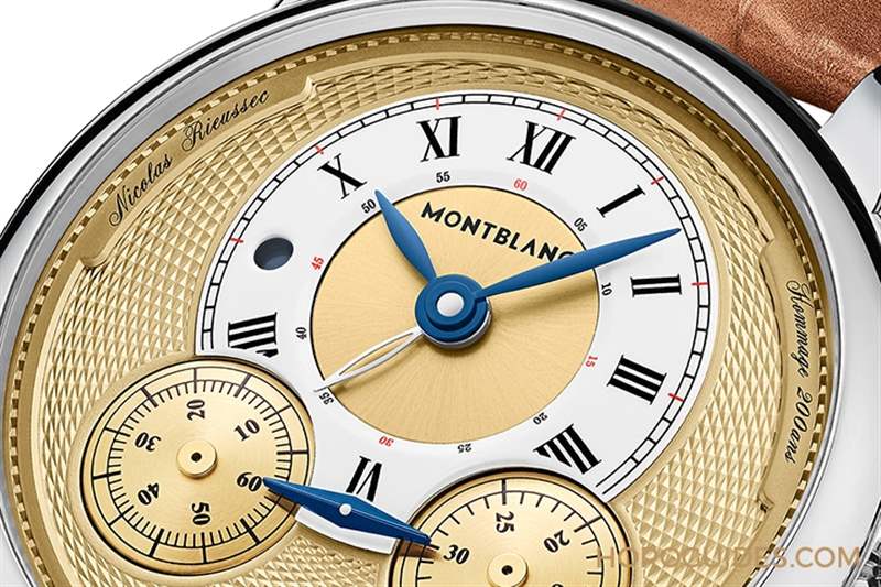 「時間書寫器」200周年紀念|萬寶龍明星傳承系列Nicolas Rieussec計時腕表-復(fù)刻表