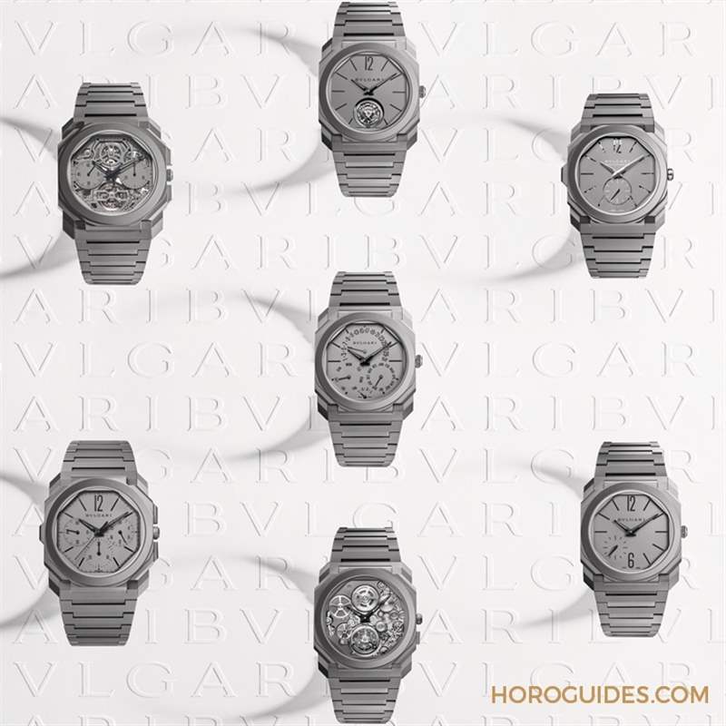 這樣的喀什米爾藍(lán)面,美絕了!BVLGARI Octo Finissimo超薄兩地時(shí)間計(jì)時(shí)碼表-復(fù)刻表