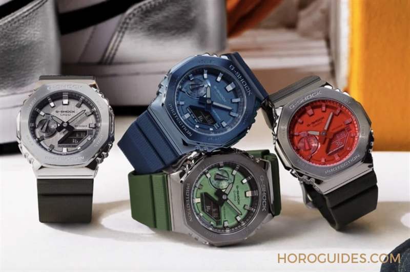 金屬版農家橡樹來了!Casio G-Shock GM-2100腕表-復刻表