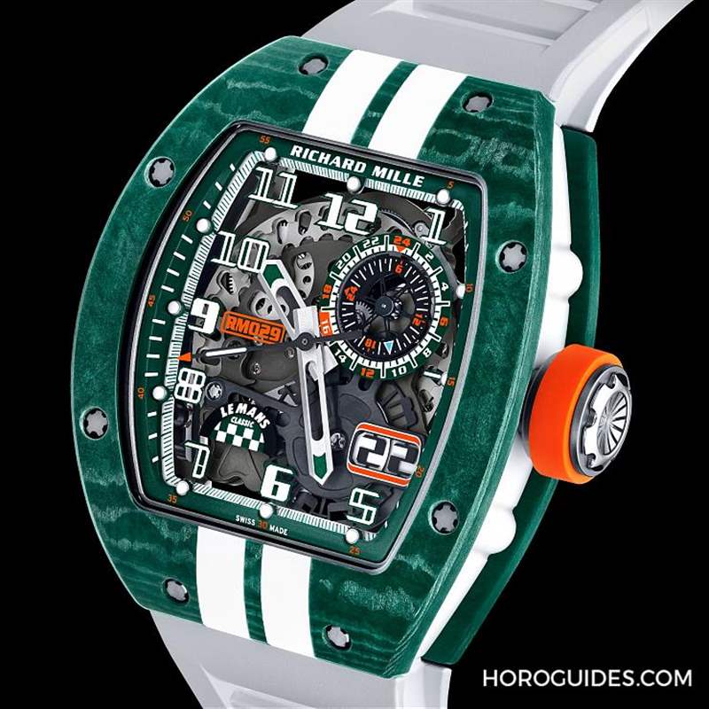 以賽事識別配色入作！第八款Richard Mille RM 029利曼經(jīng)典賽腕表亮相-復(fù)刻表