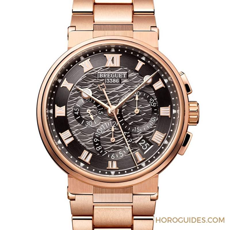 寶璣Marine航海系列推出鈦金屬藍(lán)與玫瑰金暖棕新色-復(fù)刻表