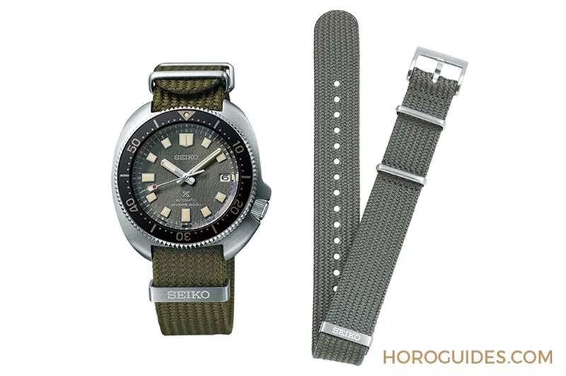 強(qiáng)韌織物表帶｜SEIKO推出現(xiàn)代版Prospex系列腕表，重新詮釋62MAS和海龜-復(fù)刻表
