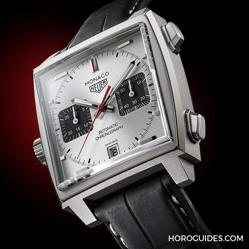TAG Heuer Monaco腕表首見鈦金屬版-復(fù)刻表