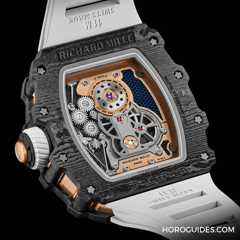 輕盈、強韌、穿透感！航太機械美學加持｜Richard Mille RM 21-01空氣動力陀飛輪腕表?-復刻表