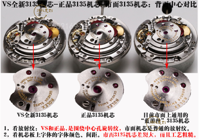 VS廠勞力士綠水鬼3135機芯復(fù)刻做工怎么樣,VS廠綠水鬼-復(fù)刻表
