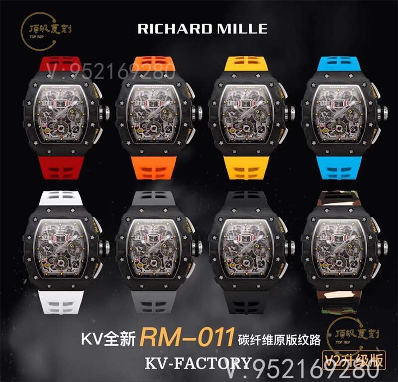 KV廠理查德米勒rm011復(fù)刻做工怎么樣-復(fù)刻表