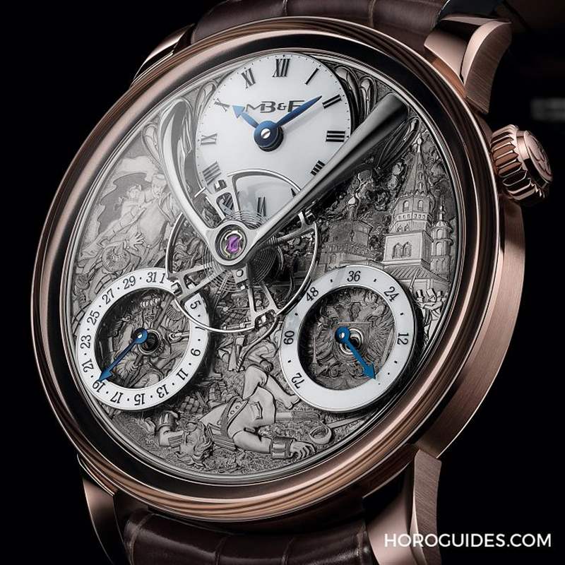 精雕細琢，最有故事的面盤｜MB&F LM Split Escapement Eddy Jaquet系列限量腕表-復刻表