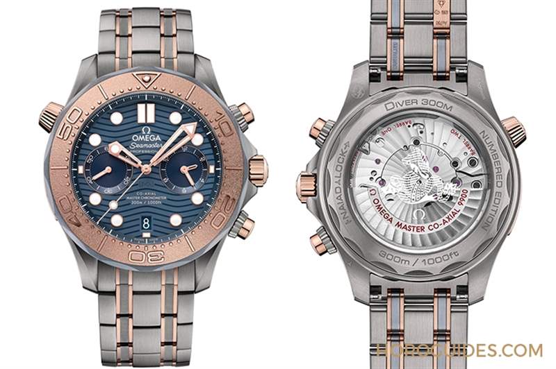 三種材質(zhì)精湛融合！歐米茄大師天文臺(tái)海馬潛水300米計(jì)時(shí)碼表-復(fù)刻表