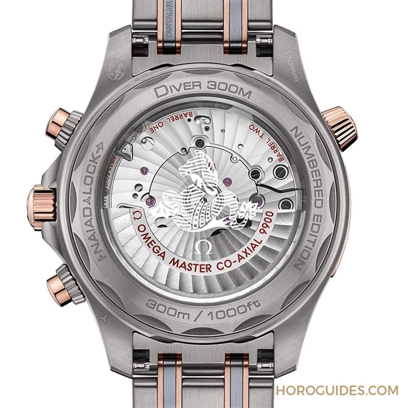 三種材質(zhì)精湛融合！歐米茄大師天文臺(tái)海馬潛水300米計(jì)時(shí)碼表-復(fù)刻表
