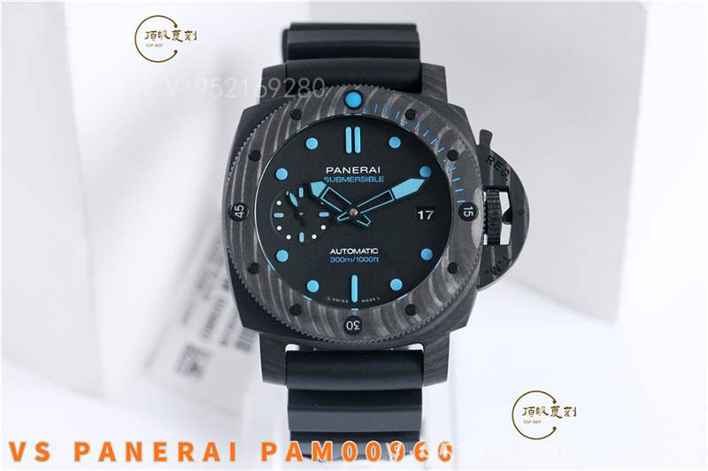 VS廠沛納海pam960碳纖維腕表復刻做工怎么樣,42mm亞洲人專屬-復刻表