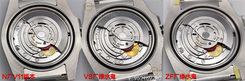 VS廠、ZF廠、N廠勞力士水鬼獨家對比,哪家復(fù)刻做工最為出色呢-復(fù)刻表