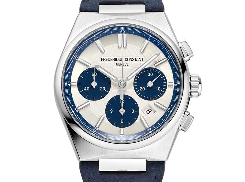 弗雷德里克·康斯坦特高壽命自動計時碼表-雅典娜丁潛水員×骷髏黑-復刻表