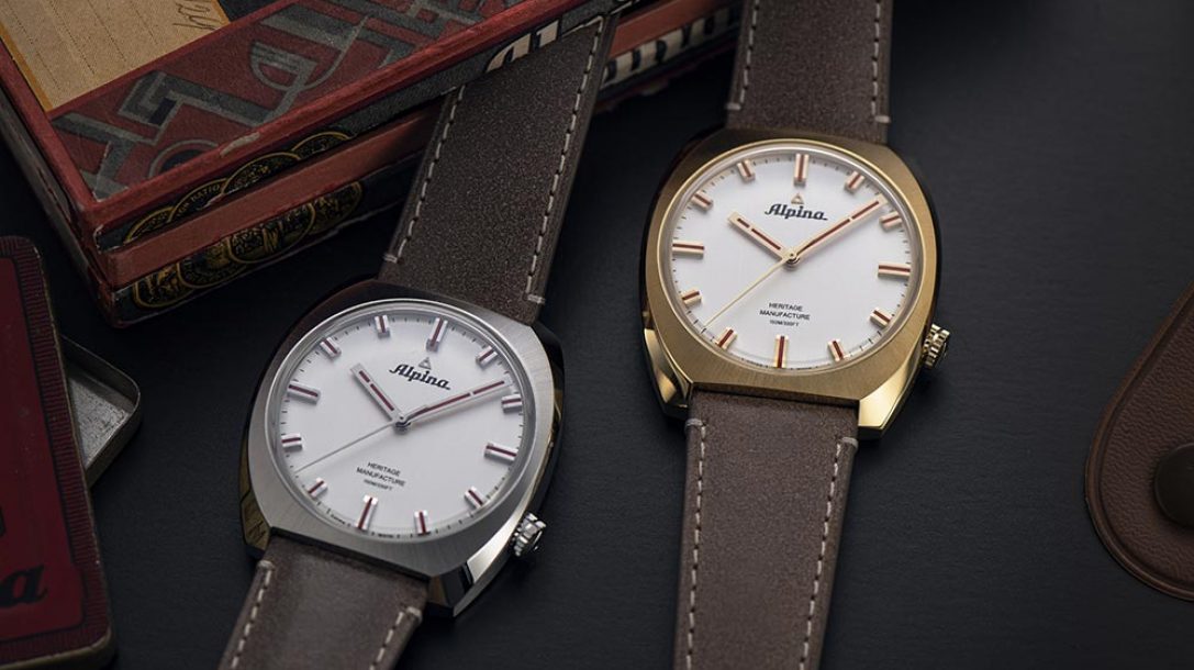 阿爾皮納斯普米爾試點傳統制造，70年代的表演-復刻表