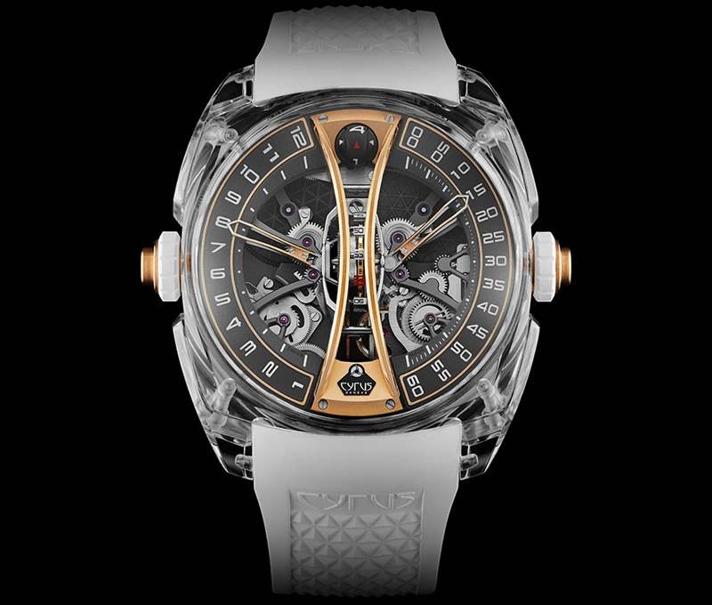 賽勒斯克萊普賽垂直鏤空陀飛輪藍寶石-復刻表