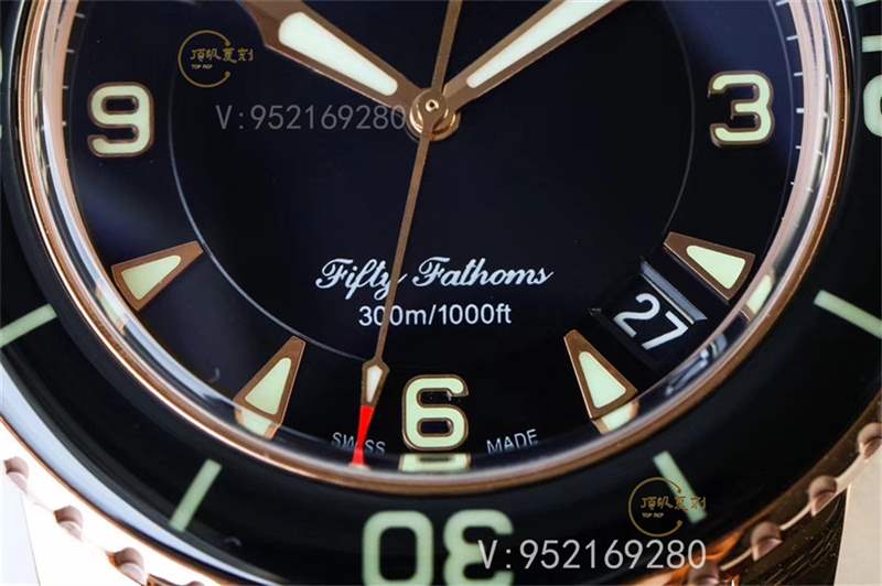 復(fù)刻天花板推薦:ZF廠寶珀五十噚5015腕表做工怎么樣-復(fù)刻表