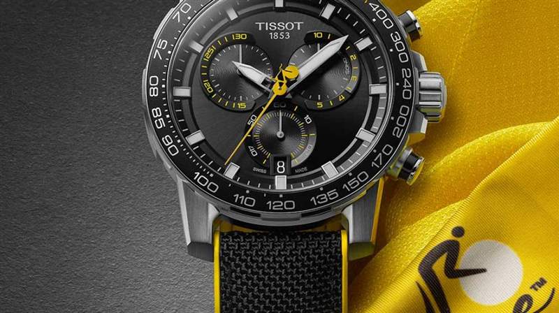 天梭超級運動計時特別版,騎行激情-復刻表