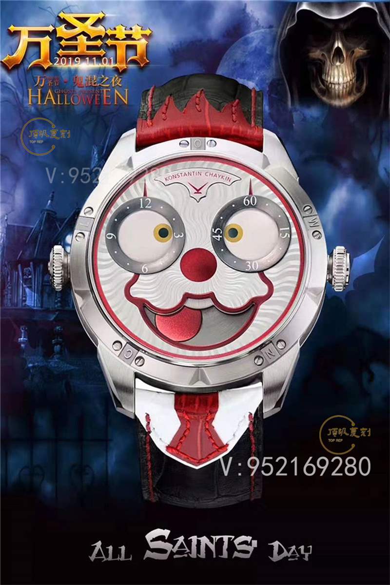 TW廠俄羅斯切金小丑復刻表對比正品能超越v9廠俄羅斯小廠嗎-復刻表