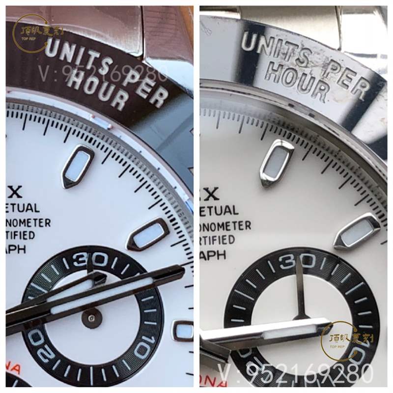 N廠勞力士4130迪通拿v3版對比v2版和正品復刻做工如何呢-復刻表